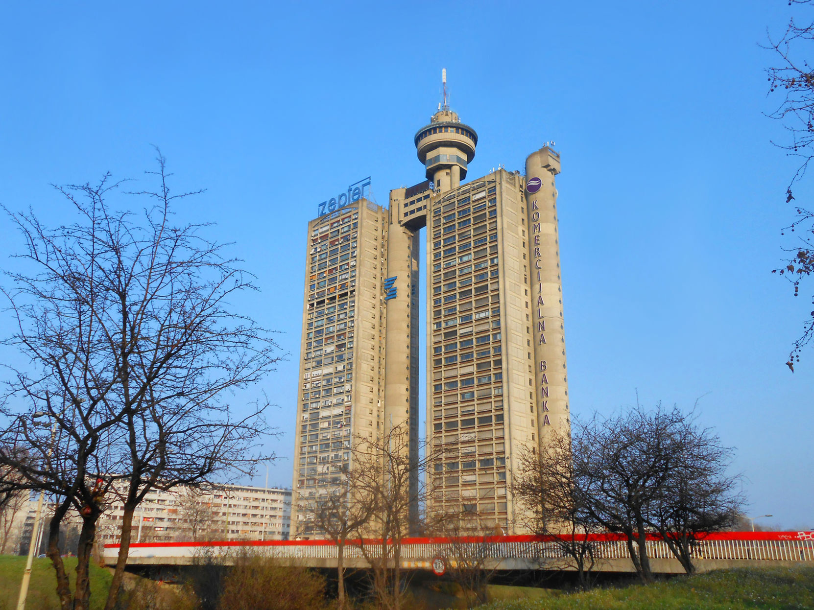Western City Gate in Belgrade, Serbia